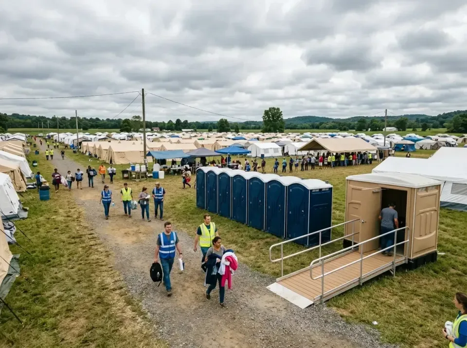 disaster-relief-camp-restrooms-010 — frequently asked questions, Dumpster & Portable Bathrooms Rental in Leesport, PA